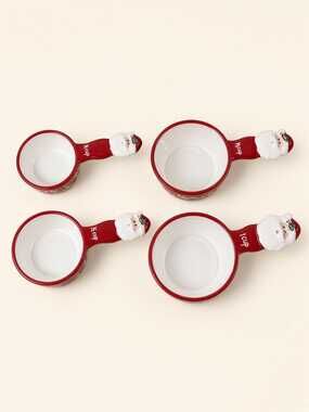 Burton Burton Ho Ho Ho Measuring Cups Santa 2006